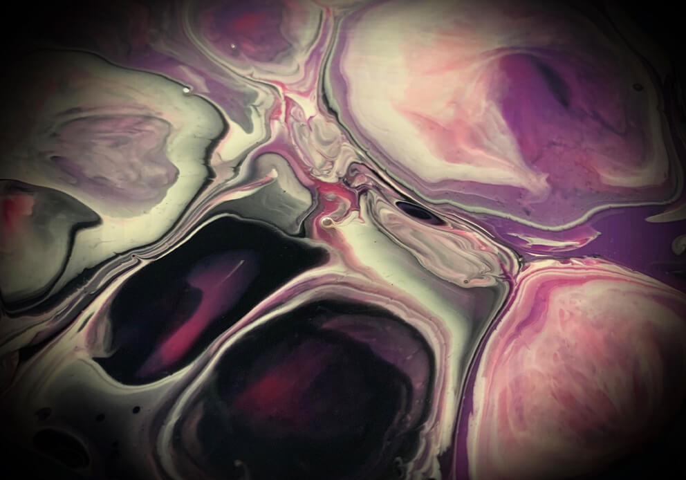 acrylic pouring art